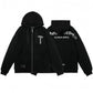 CHROME HEARTS Zip-Up Hoodie 830