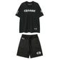 CH-Chrome Hearts T-shirt and Shorts Ice Hockey Suit set 9996