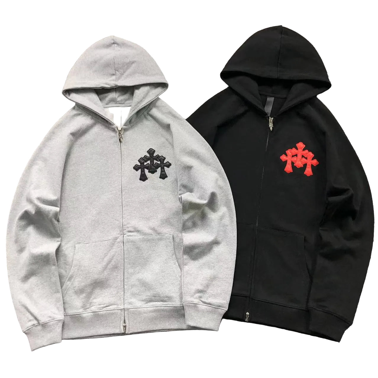 Chrome Hearts Zip Up Hoodie