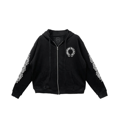 Chrome Hearts Zip Up Hoodie