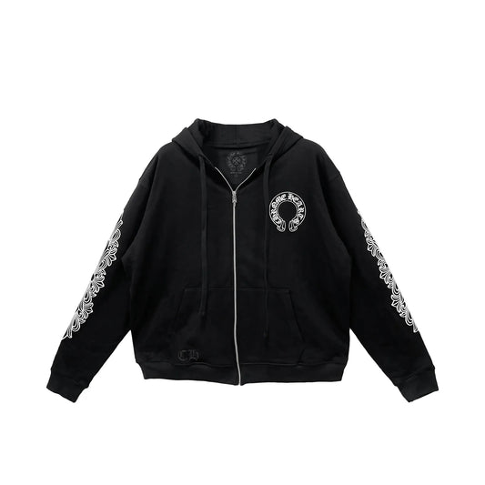 Chrome Hearts Zip Up Hoodie