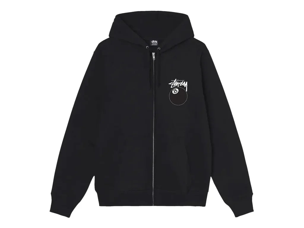 Stussy 8ball Zip Up Hoodie