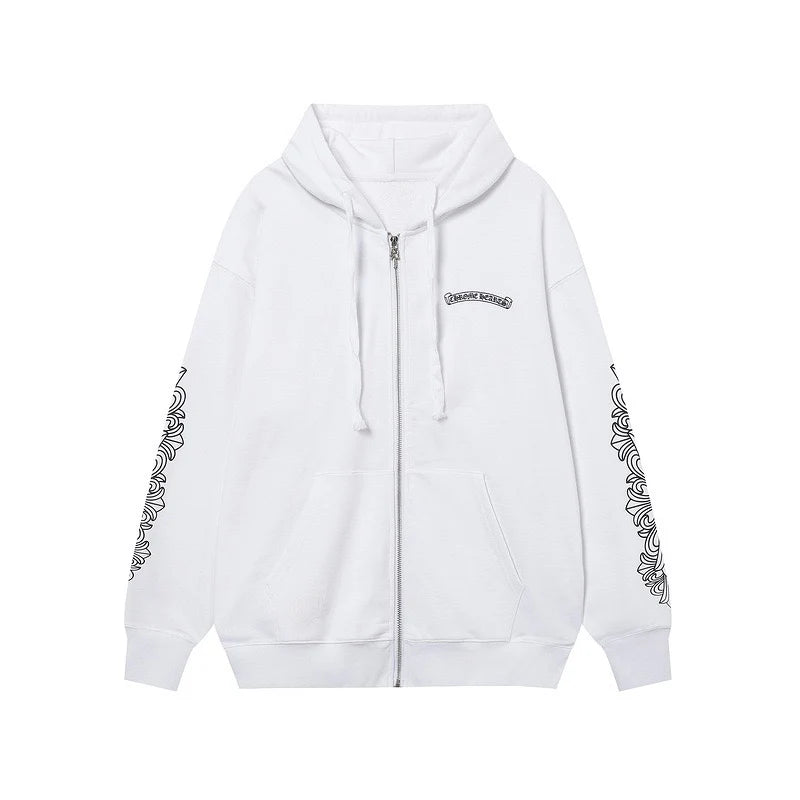 Chrome Hearts New Zip Up Hoodie -5016