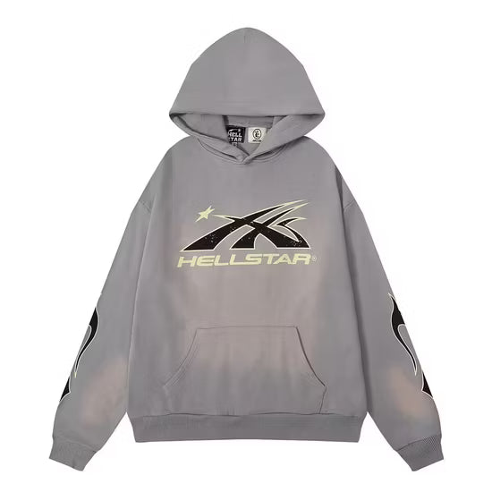Hellstar Graphic Logo Pullover Hoodie