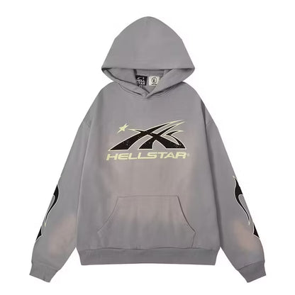Hellstar Graphic Logo Pullover Hoodie