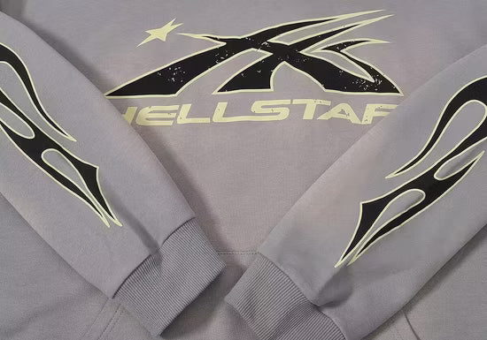 Hellstar Graphic Logo Pullover Hoodie