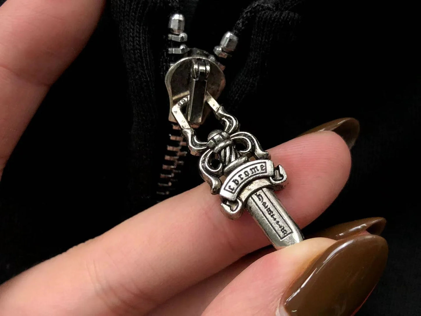 Chrome Hearts Zip Up Hoodie