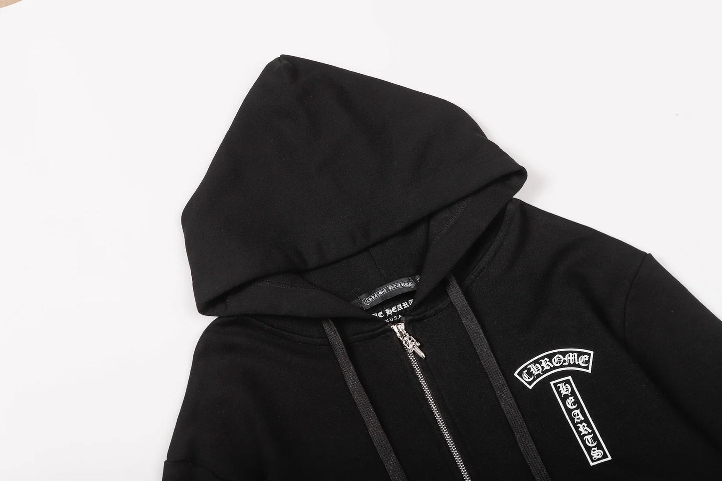 CHROME HEARTS Zip-Up Hoodie 830
